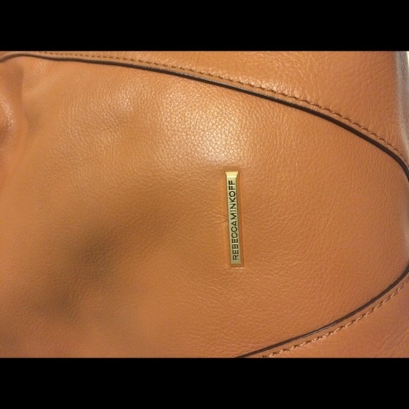 Brown Leather Rebecca Minkoff Moto Hobo Bag - Picture 3 of 4